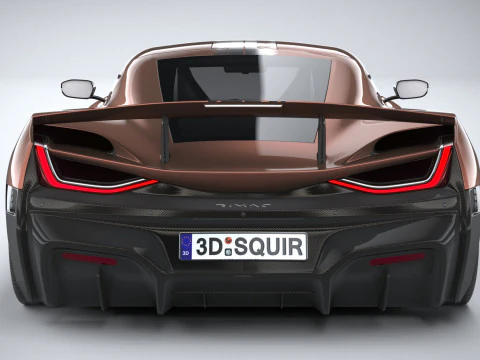 Rimac Nevera 15th Anniversary Edition 2024 3D Model