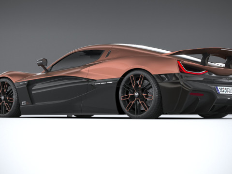 Rimac Nevera 15th Anniversary Edition 2024 Model 3D