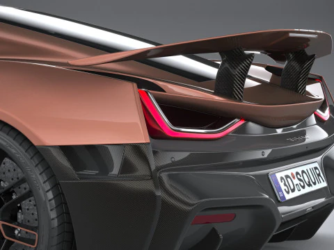 Rimac Nevera 15th Anniversary Edition 2024 3D Model