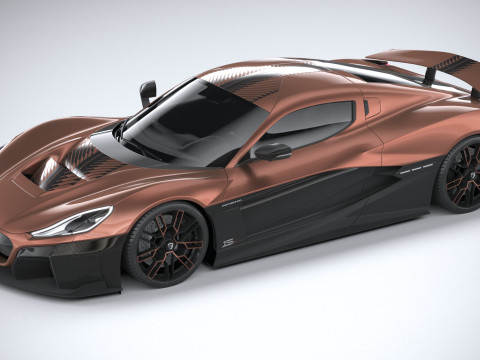 Rimac Nevera 15th Anniversary Edition 2024 Model 3D