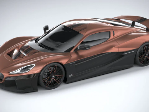 Rimac Nevera 15th Anniversary Edition 2024 3D Model