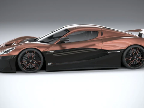 Rimac Nevera 15th Anniversary Edition 2024 3D Model