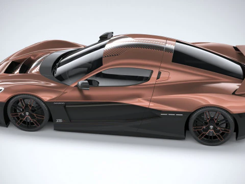 Rimac Nevera 15th Anniversary Edition 2024 3D Model