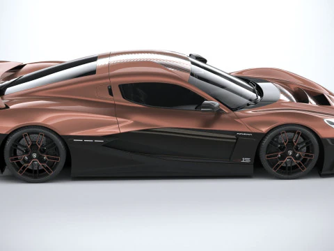 Rimac Nevera 15th Anniversary Edition 2024 3D Model