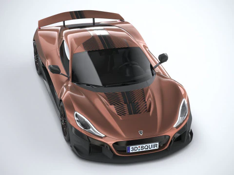 Rimac Nevera 15th Anniversary Edition 2024 3D Model
