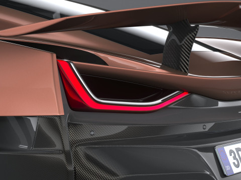 Rimac Nevera 15th Anniversary Edition 2024 Model 3D