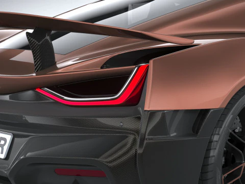 Rimac Nevera 15th Anniversary Edition 2024 3D Model