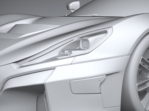 Rimac Nevera 15th Anniversary Edition 2024 Model 3D