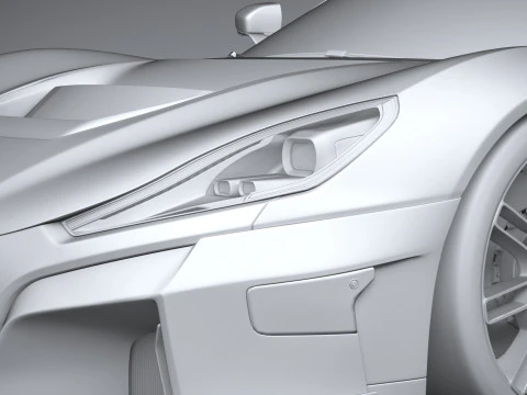 Rimac Nevera 15th Anniversary Edition 2024 3D Model