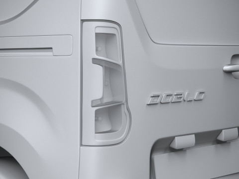 Fiat Doblo 2024 Modèle 3D