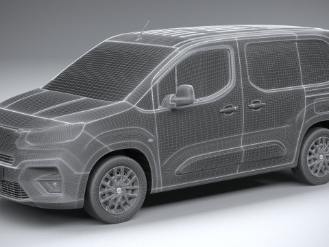 Fiat Doblo 2024 Modèle 3D