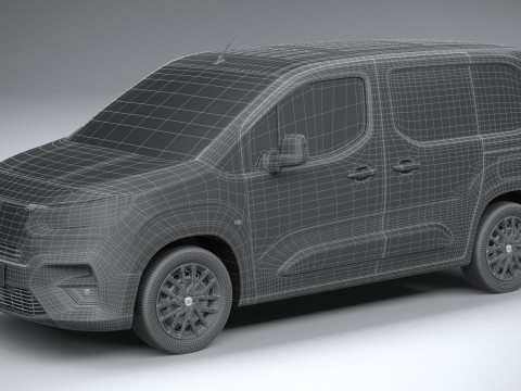 Fiat Doblo 2024 Modèle 3D