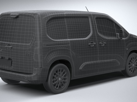 Fiat Doblo 2024 Modèle 3D