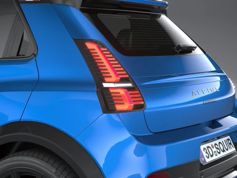 Alpine A290 GTS 2025 3D Model