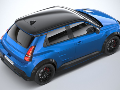 Alpine A290 GTS 2025 Modelo 3D