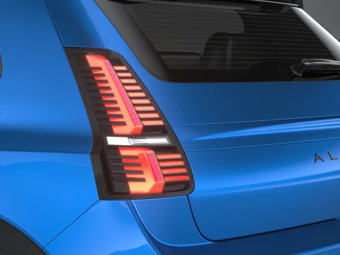 Alpine A290 GTS 2025 3D Model