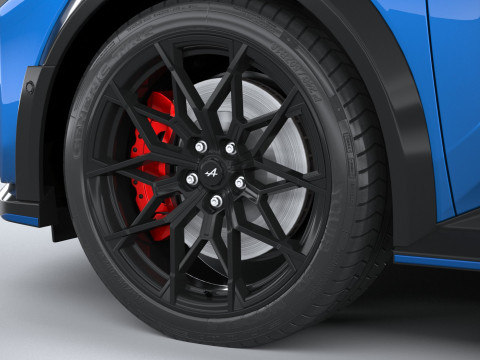 Alpine A290 GTS 2025 Modelo 3D