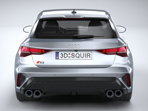 Audi S3 Sportback 2025 Modelo 3D