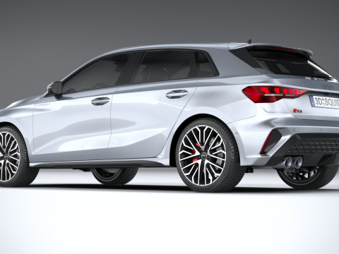 Audi S3 Sportback 2025 Modelo 3D