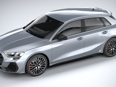 Audi S3 Sportback 2025 Modelo 3D