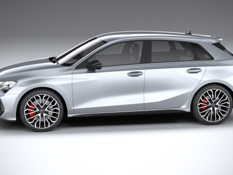 Audi S3 Sportback 2025 Modelo 3D