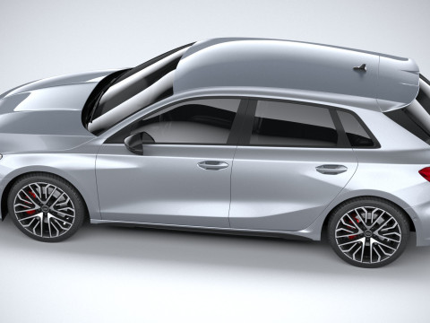 Audi S3 Sportback 2025 Modelo 3D