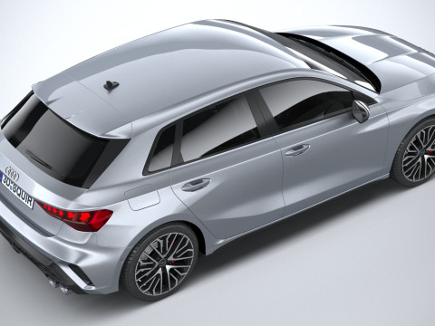 Audi S3 Sportback 2025 Modelo 3D