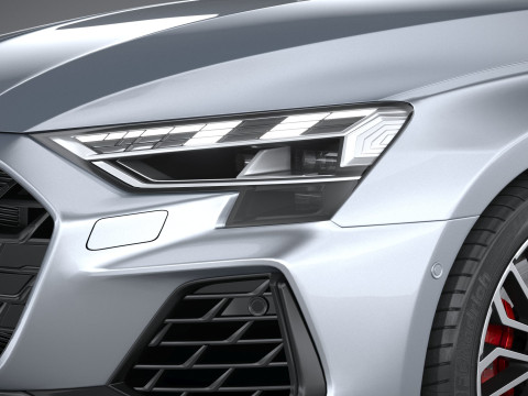 Audi S3 Sportback 2025 Modelo 3D