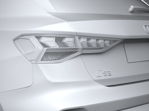 Audi S3 Sportback 2025 Modelo 3D