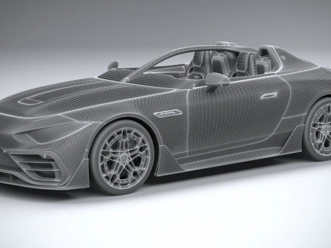 Mercedes-Benz PureSpeed AMG 2024 3D Model