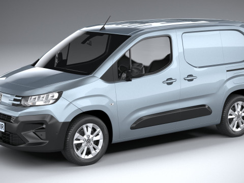 Peugeot Partner 2024 3D Model