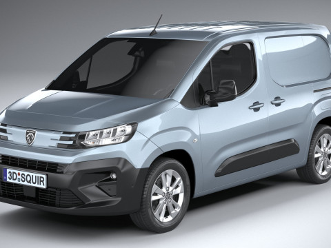 Peugeot Partner 2024 Modèle 3D