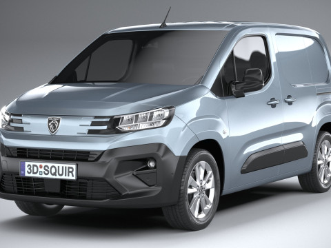 Peugeot Partner 2024 Modèle 3D