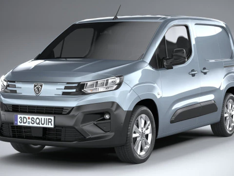 Peugeot Partner 2024 3D Model