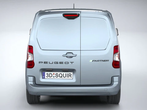 Peugeot Partner 2024 3D Model