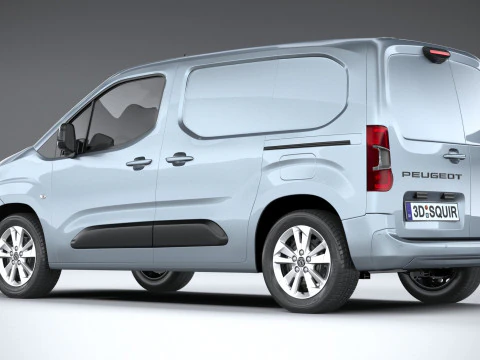 Peugeot Partner 2024 3D Model