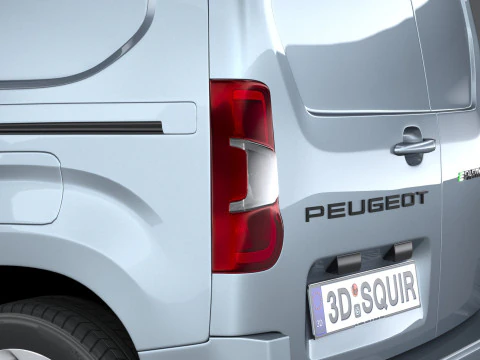 Peugeot Partner 2024 3D Model