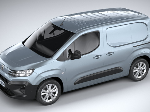Peugeot Partner 2024 Modèle 3D