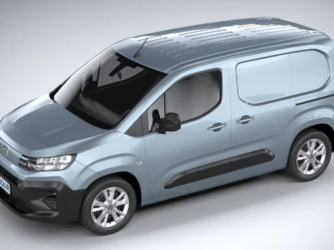Peugeot Partner 2024 3D Model