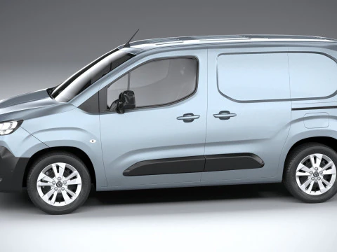 Peugeot Partner 2024 3D Model