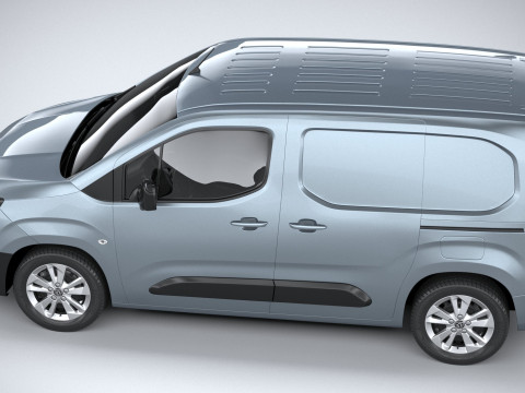 Peugeot Partner 2024 Modèle 3D