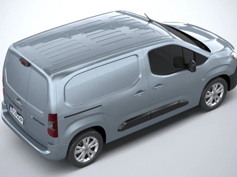 Peugeot Partner 2024 3D Model