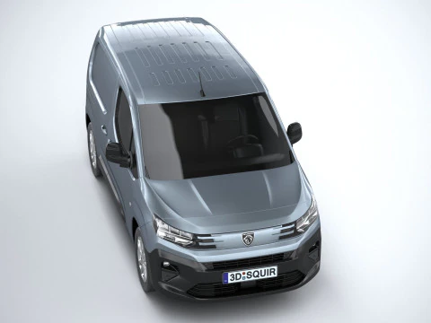 Peugeot Partner 2024 3D Model