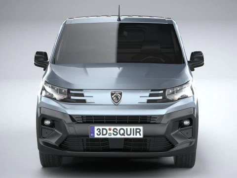 Peugeot Partner 2024 3D Model