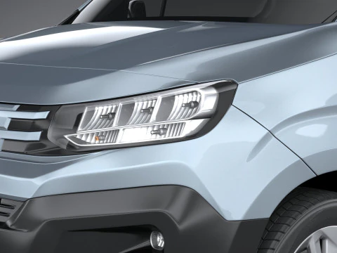 Peugeot Partner 2024 3D Model