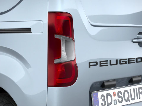 Peugeot Partner 2024 3D Model