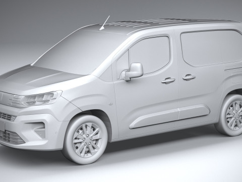 Peugeot Partner 2024 Modèle 3D