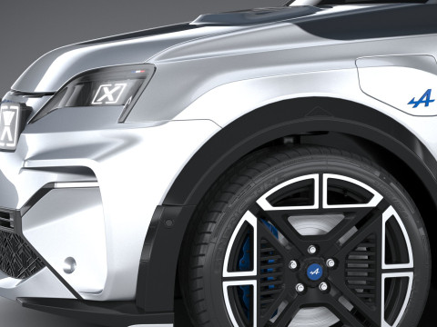 Alpine A290 2025 Model 3D