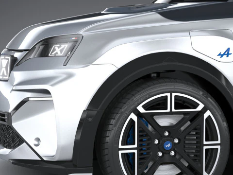 Alpine A290 2025 3D Model