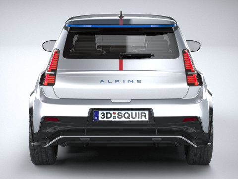 Alpine A290 2025 Model 3D